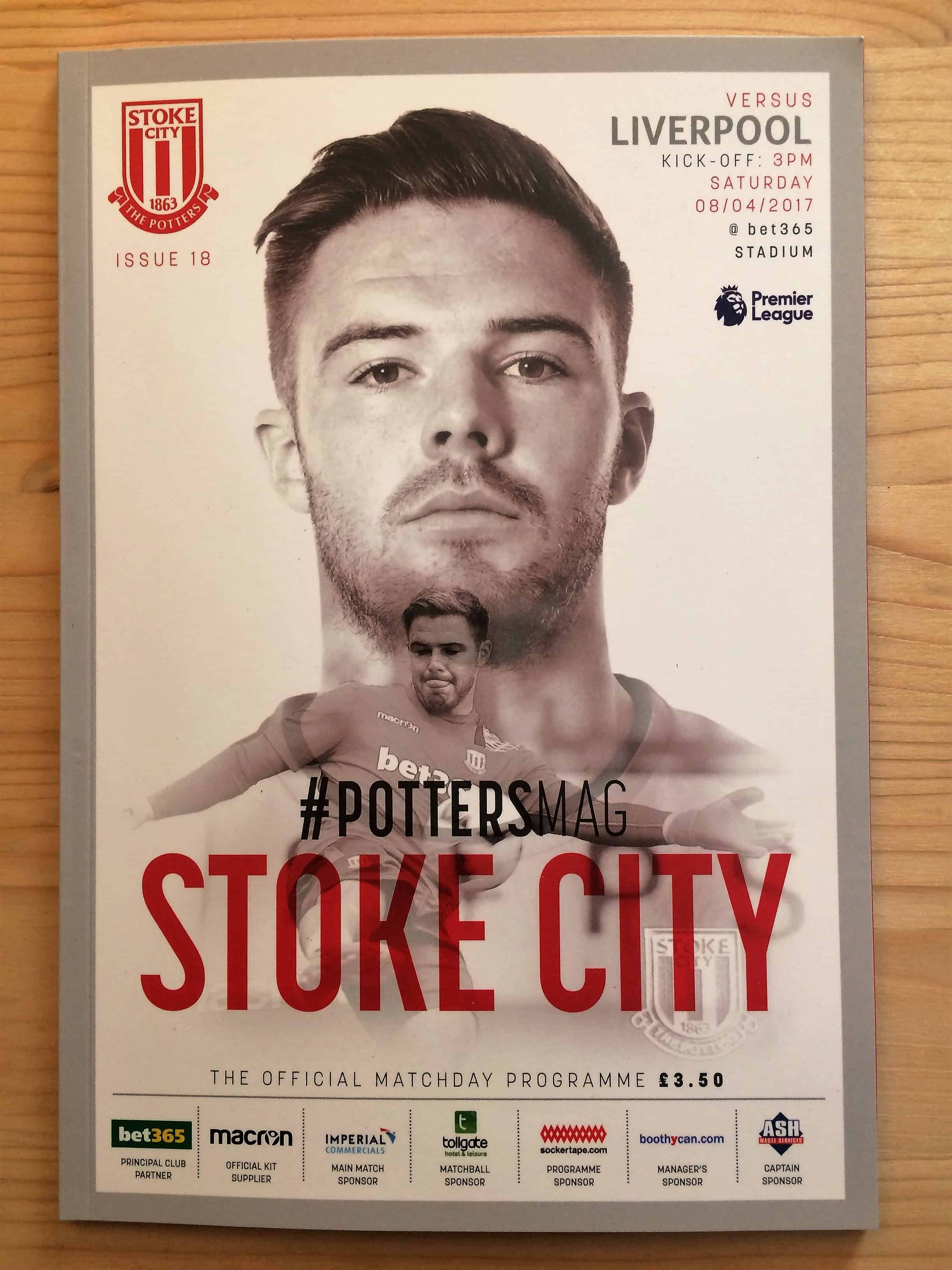 Stoke City FC v Liverpool FC